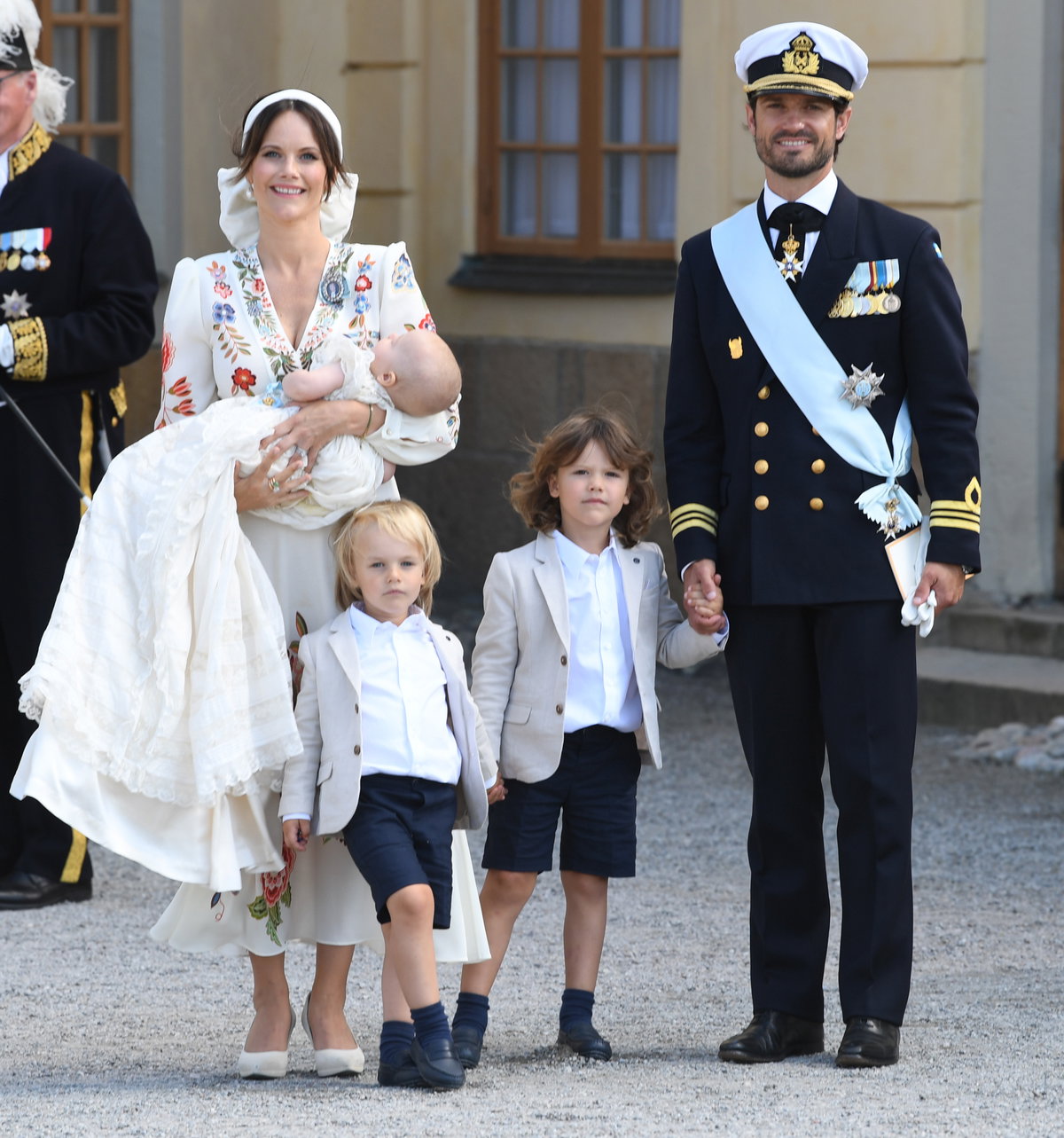 Prinz Carl Philip, Sofia und die Kinder Julian, Gabriel und Alexander
