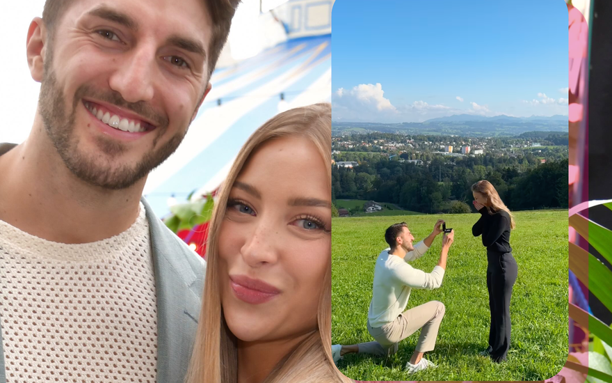 "Bachelors" Dennis Gries und Katja Geretschuchin