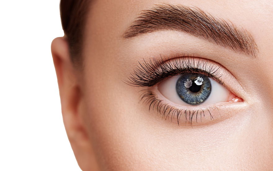Frau Wimpern