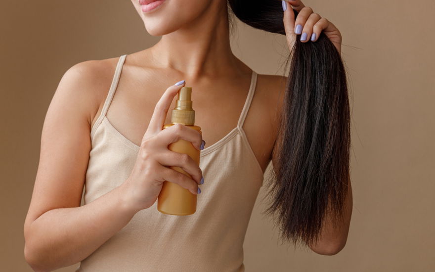 Sprühkur für gefärbtes Haar