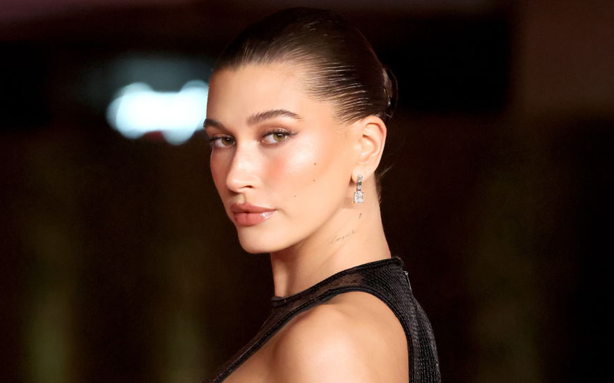 Hailey Bieber perfekte haut