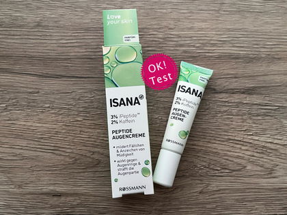 OK! Test: Wie gut ist die "Peptide Augencreme" von Isana?