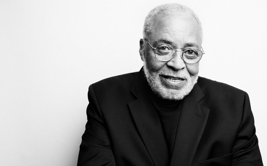 James Earl Jones, Schwarz-Weiß-Foto