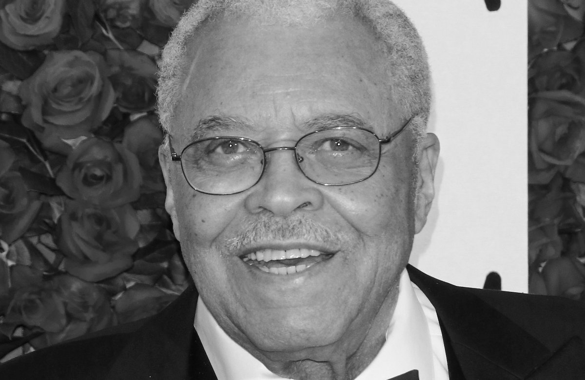 James Earl Jones, Schwarz-Weiß-Foto