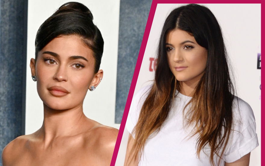 Kylie Jenner heute und früher