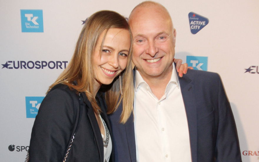 Lisa Heckl und Frank Buschmann glücklich