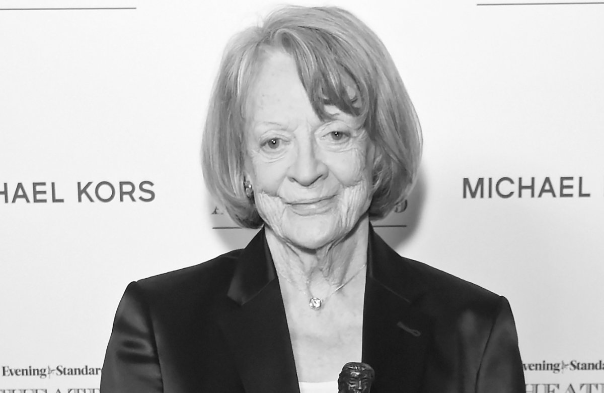 Maggie Smith, Schwarz-Weiß-Foto