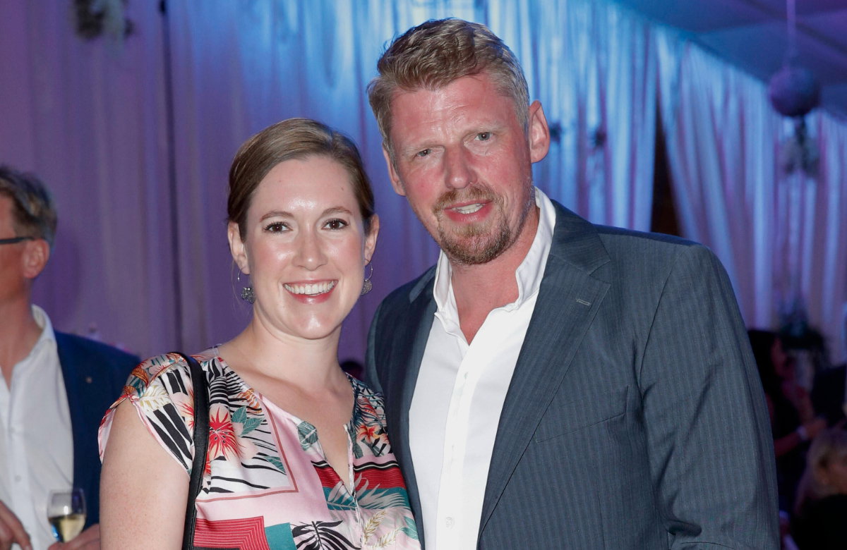 Martin Gruber mit seiner Ehefrau Corinna