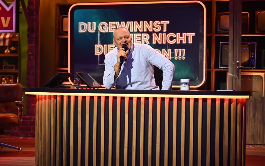 Stefan Raab in der ersten Show von DGHNDM
