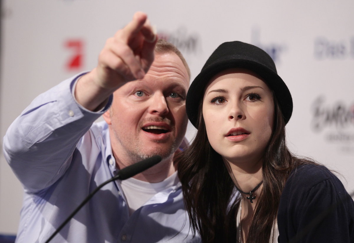 Stefan Raab und Lena Meyer-Landrut beim ESC