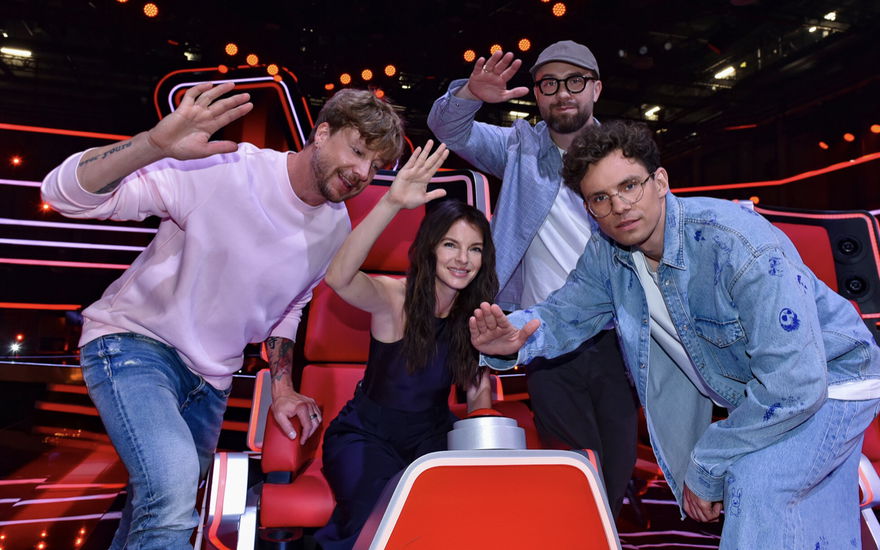 Die 4 Coaches von "The Voice of Germany 2024"