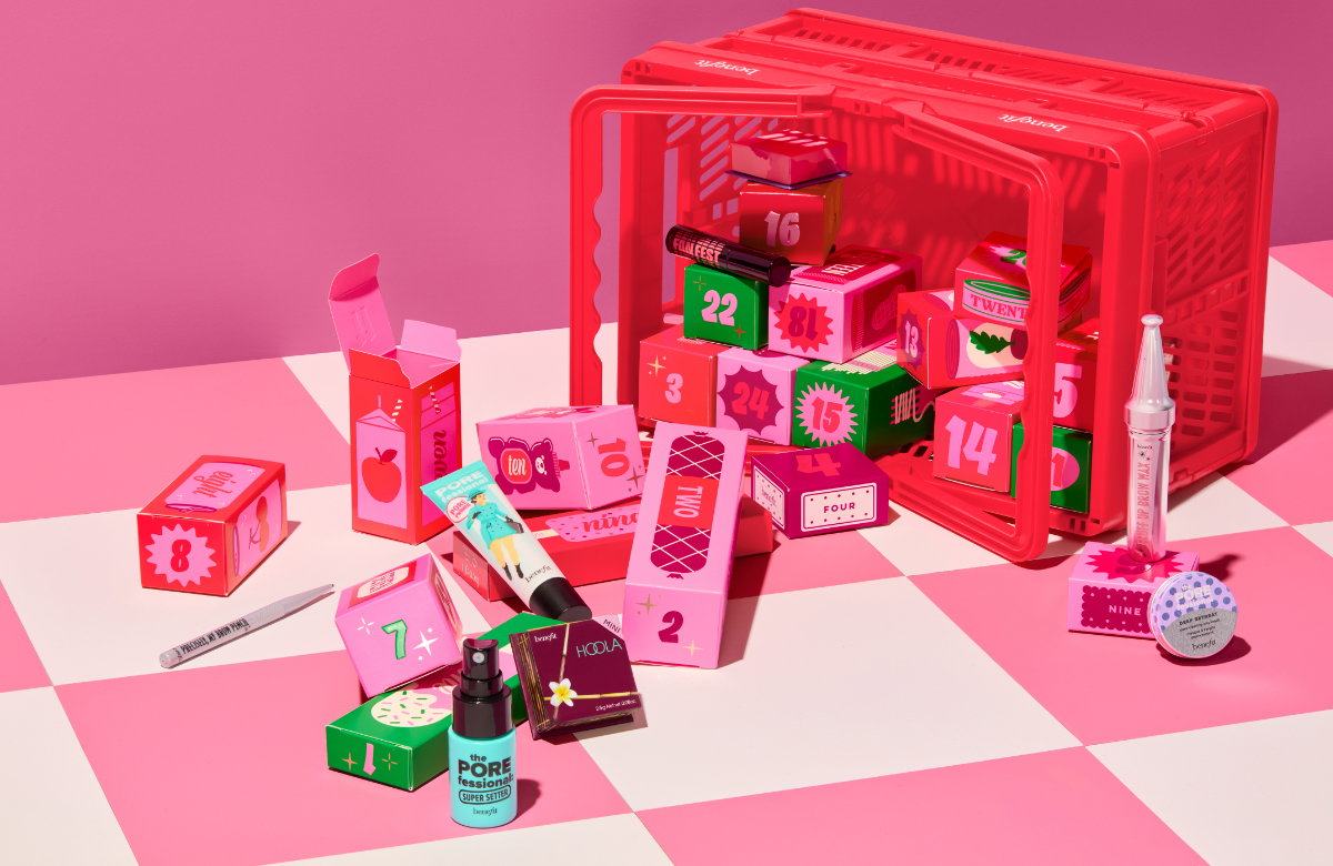 Inhalt von Benefit Adventskalender