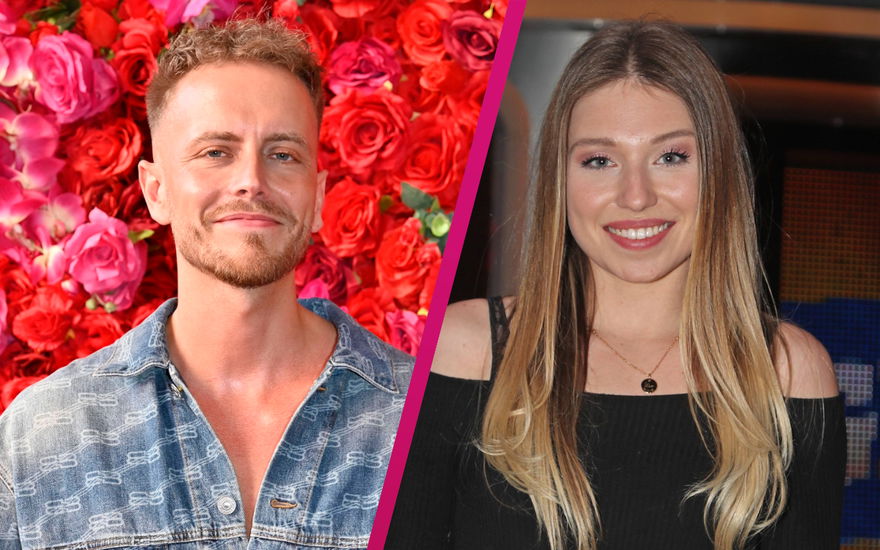 Julian Claßen und Bianca Heinicke glücklich