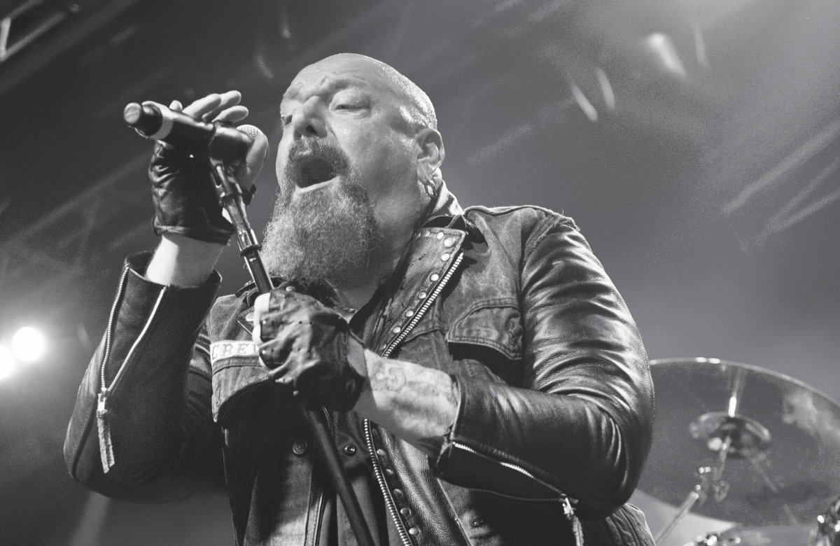 Paul Di'Anno bei einem Auftritt