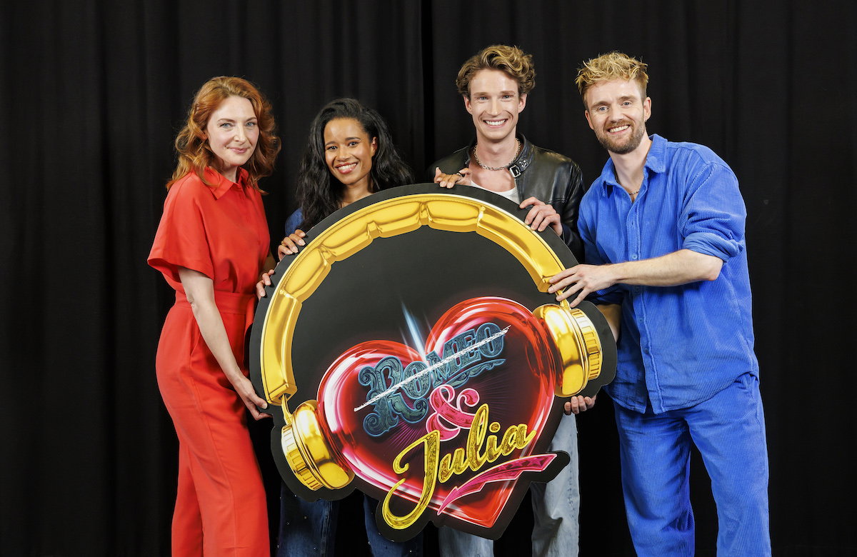 Pressebild Musical "& Julia" Hauptdarsteller:innen