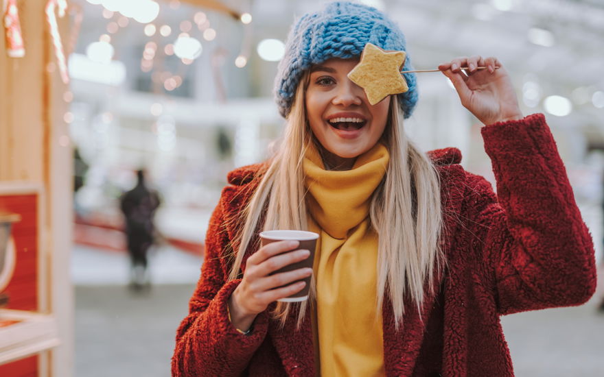 Frau Weihnachtsmarkt, Kekslolli-Glühwein