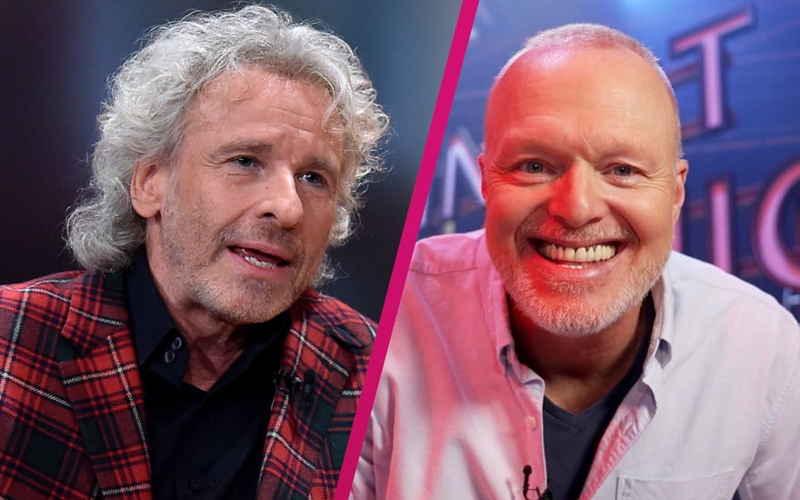 Thomas Gottschalk ernst, Stefan Raab grinst