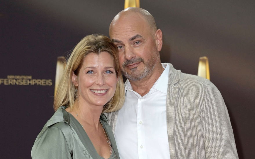 Valerie Niehaus mit ihrem Ehemann Manuel Graf