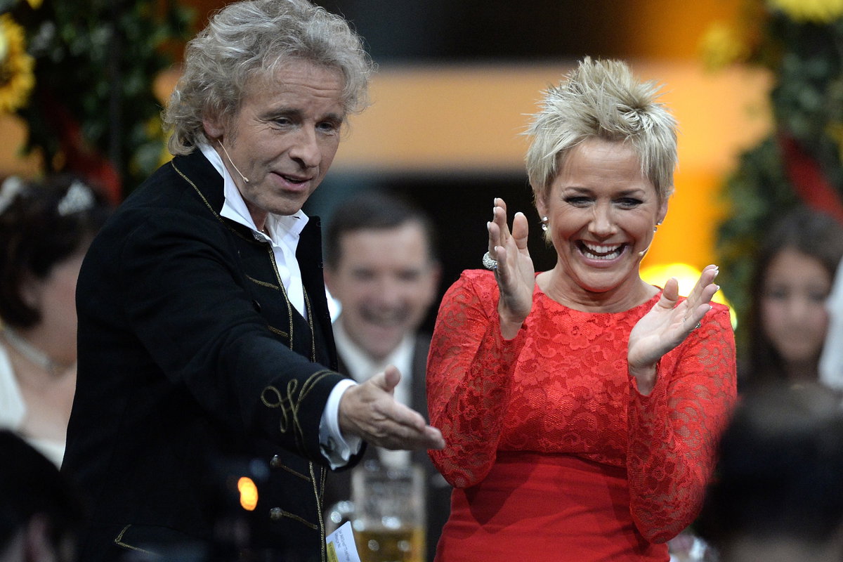 Inka Bause früher und heute - mit Thomas Gottschalk