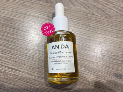 "Healthy Glow Serum" von AN'DA im OK! Test: Wie gut ist das Hype-Produkt?