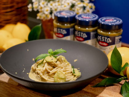 Rezept von Cornelia Poletto: Spaghetti all Limone e Basilico
