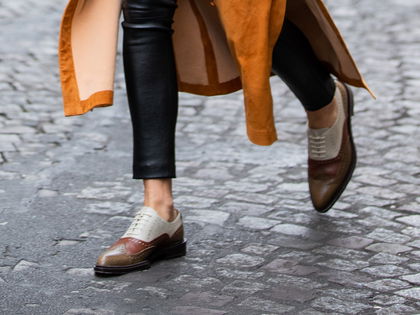 Statt Sneaker: Brogues sind der Schuh-Trend im Winter