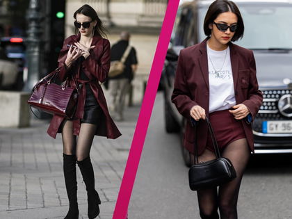 Mode-Trend 2024: Burgundy ist die Trend-Farbe im Winter