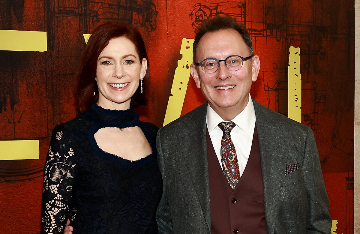 Carrie Preston und Michael Emerson glücklich