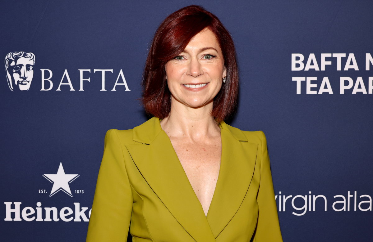 Carrie Preston strahlt