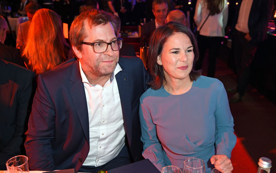 Daniel Holefleisch und Annalena Baerbock