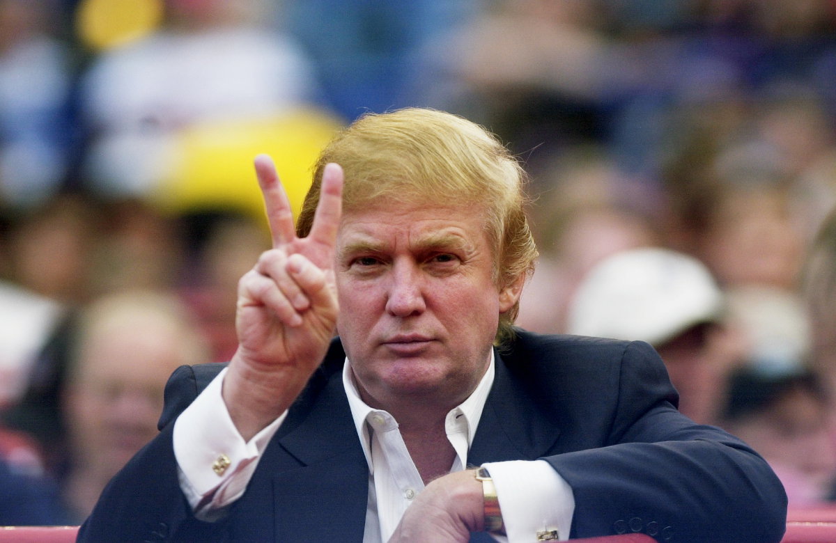 Donald Trump plötzlich blond
