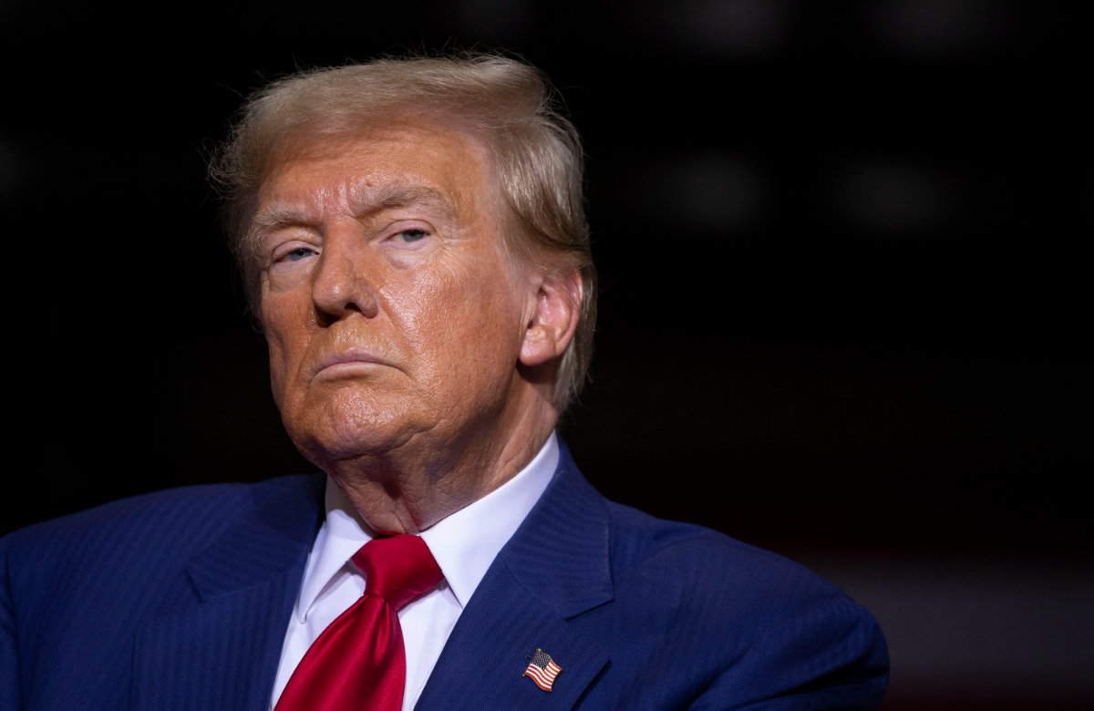Donald Trump ernst