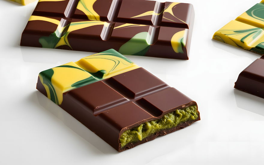 Dubai-Schokolade mit Pistaziencreme