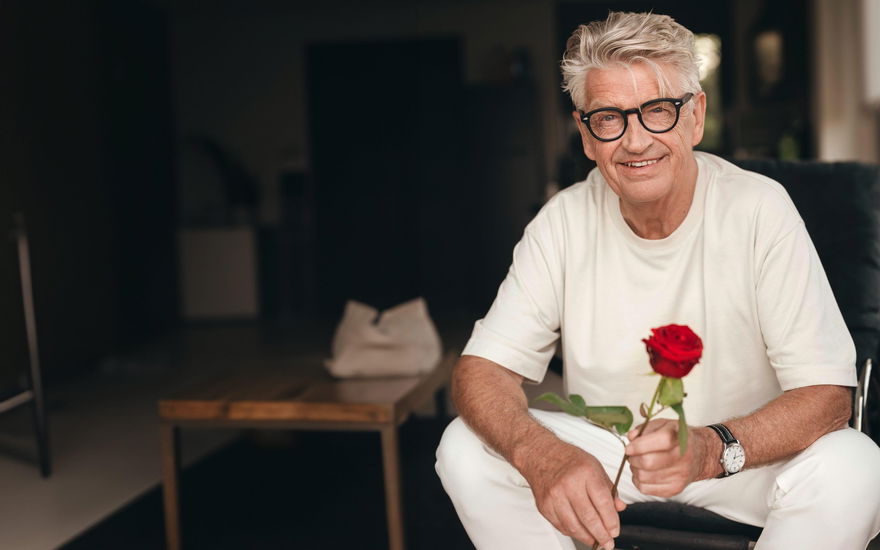 Franz Stärk ist der "Golden Bachelor"