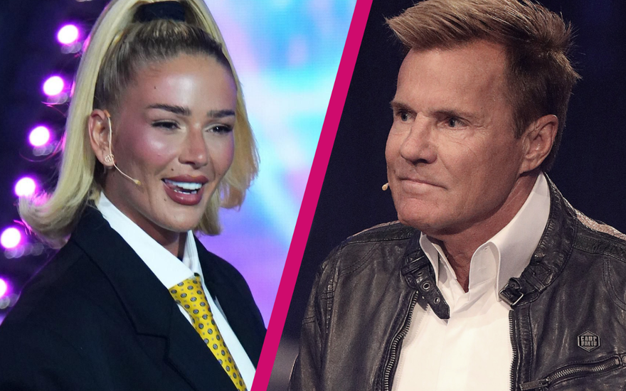 Loredana und Dieter Bohlen bei DSDS