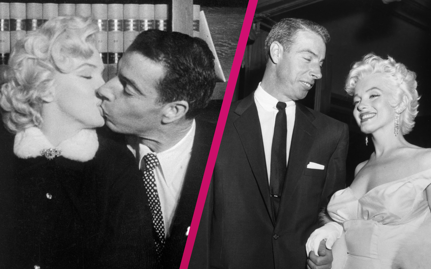 Marilyn Monroe und Joe DiMagio