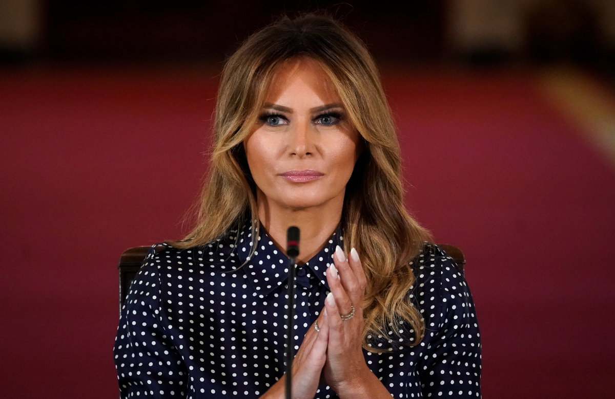 Melania Trump ernst