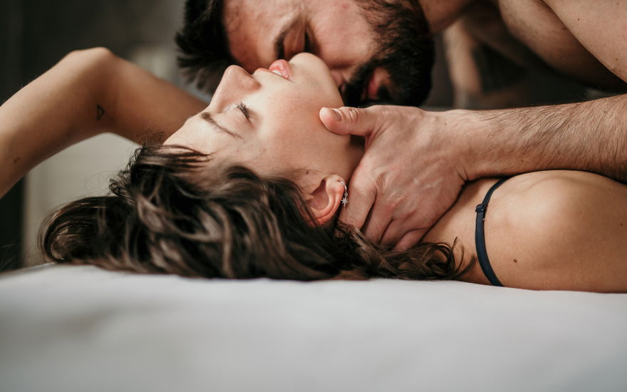 Paar beim Sex