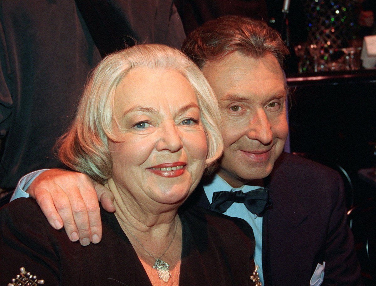 Peter Alexander und Ehefrau Hilde