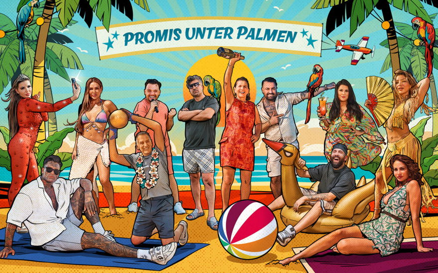 Alle Kandidaten von "Promis unter Palmen" 2025