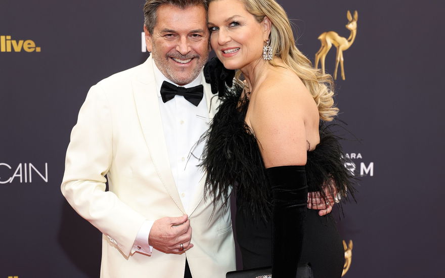Thomas Anders und Ehefrau Claudia Anders beim Bambi