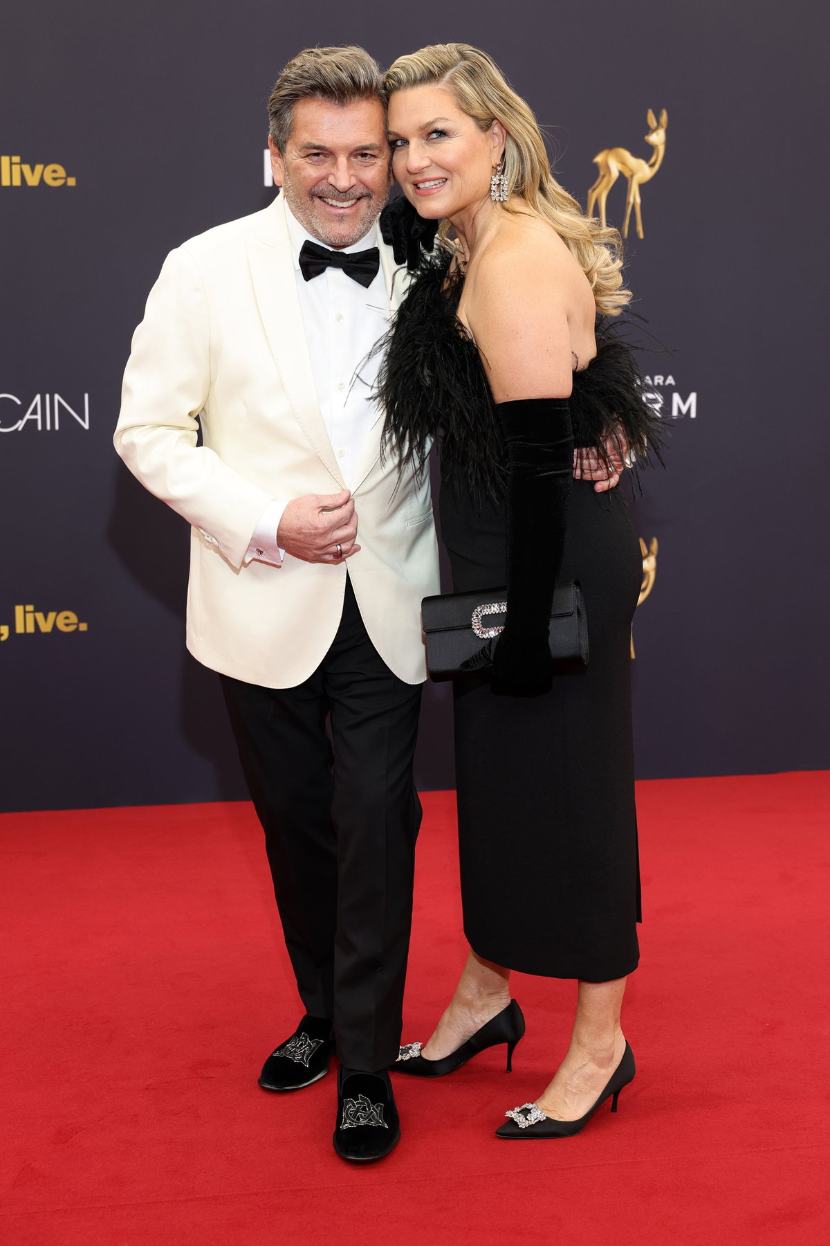 Thomas Anders und Ehefrau Claudia Anders beim Bambi