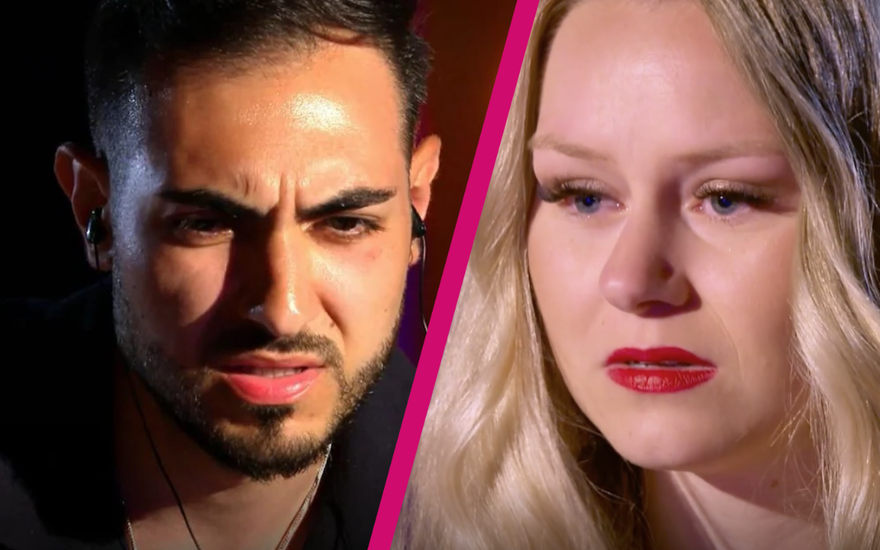 Tinush und Sarah-Jane Wollny bei "Temptation Island VIP"