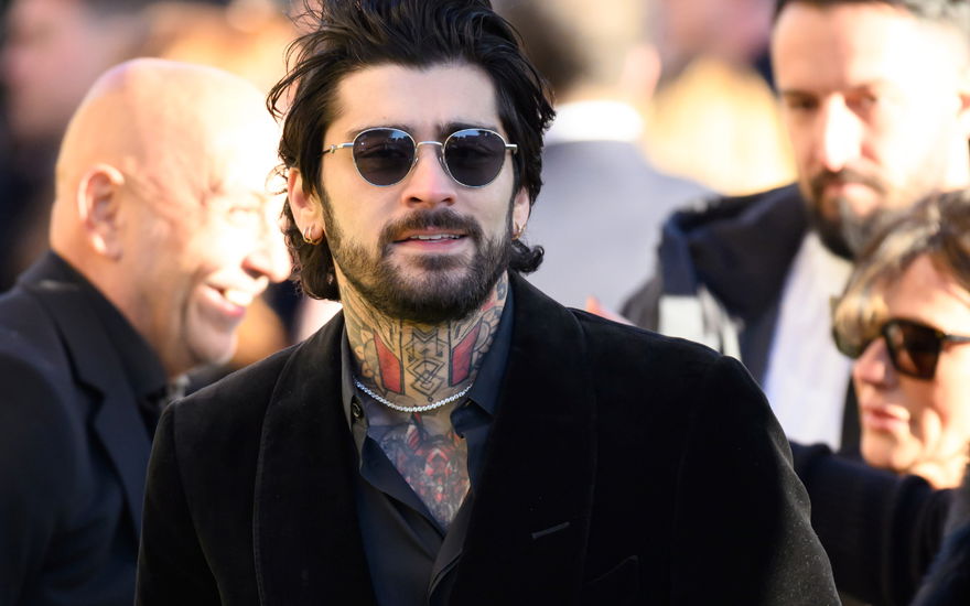 Zayn Malik bei Liam Paynes Beerdigung mit Diamantkette