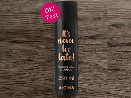 OK! Test: Unsere Erfahrung mit dem "It's never too late"-Shampoo von Alcina