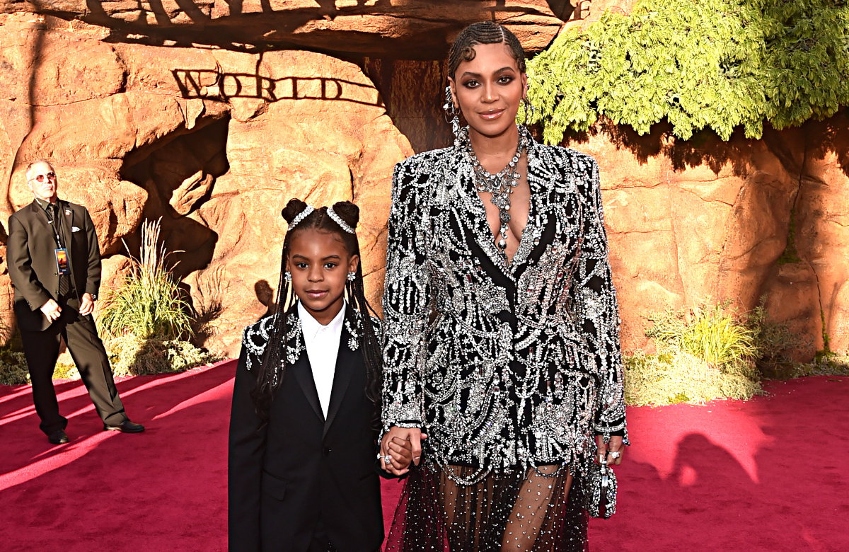 Beyonce & Blue Ivy auf dem roten Teppich