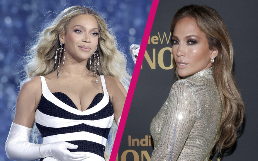 Beyoncé und Jennifer Lopez mit Riss