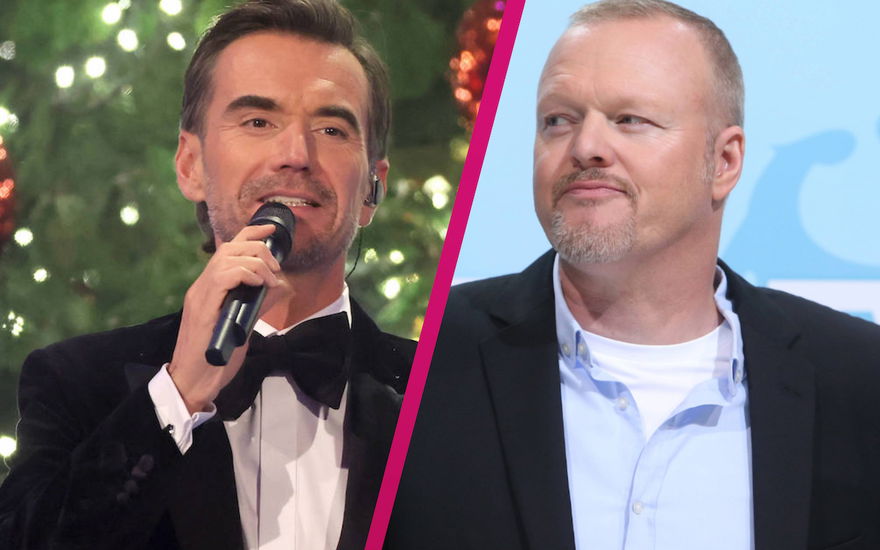 Collage Florian Silbereisen und Stefan Raab