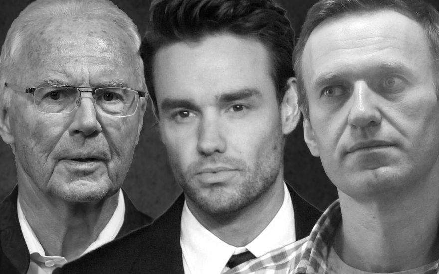 Franz Beckenbauer, Liam Payne und Alexej Nawalny sind 2024 gestorben