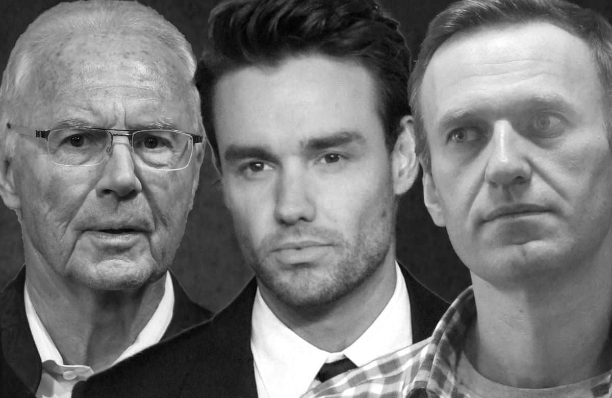 Franz Beckenbauer, Liam Payne und Alexej Nawalny sind 2024 gestorben